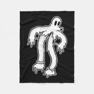 Der Clown Geist Gothic Schmelzen Fleecedecke
