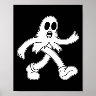 Der Clown Ghost Sheet Ghost Poster