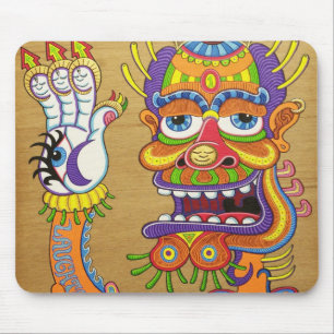 Der Clown ist ein Wiseman in der Verkleidung Mousepad