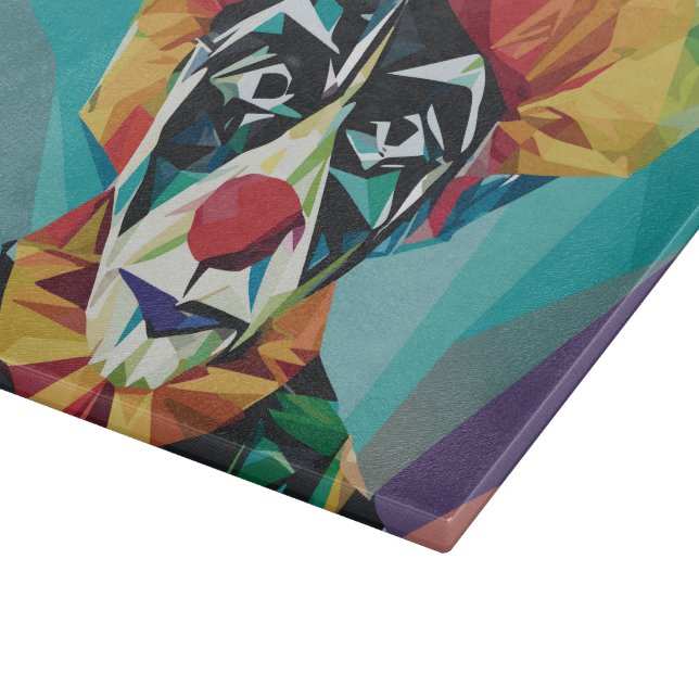 Der Clown Schneidebrett (Ecke)