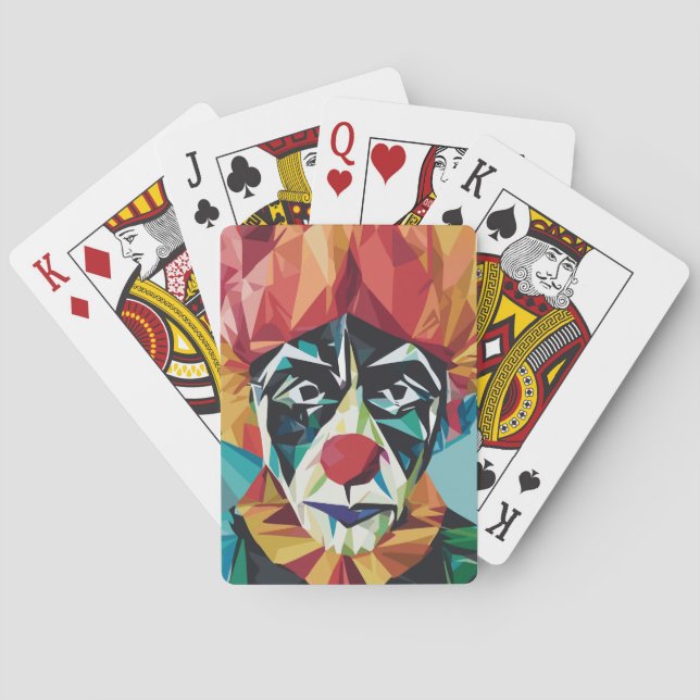 Der Clown Spielkarten (Rückseite)