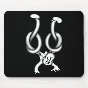 Der Clowngeister hat sich verdreht Mousepad