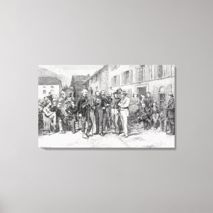 Der Clubraum von Zermatt im Jahre 1864, "vom Leinwanddruck