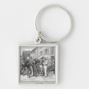 Der Clubraum von Zermatt im Jahre 1864, "vom Schlüsselanhänger