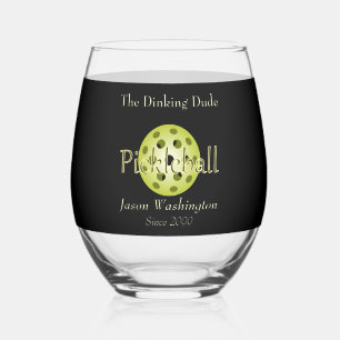 Der Cocktail "Dinking Duo" oder "Typ Pickleball Ba Weinglas Ohne Stiel