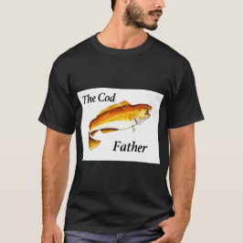 Der Cod-Vater angeln Geschenk. T-Shirt