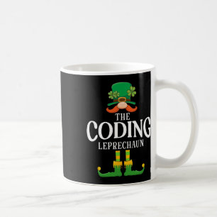 Der Coding Leprechaun St Patricks Day Matching  Kaffeetasse