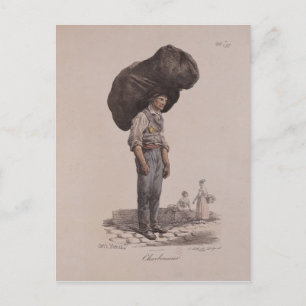 Der Collier Postkarte