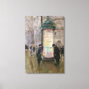 Der Colonne Morris, c.1885 Leinwanddruck