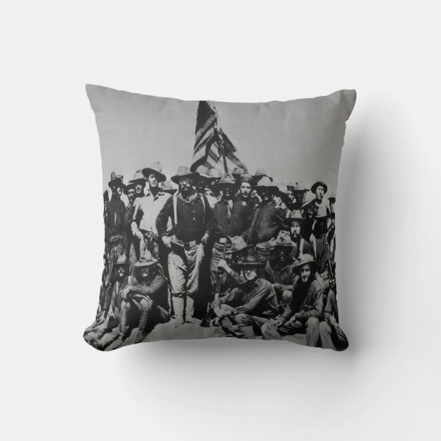 Der Colts Teddy Roosevelt Rough Riders 1898 des Kissen (Vorderseite)