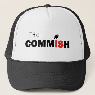 Der Commish-Hut für Ihre Fantasy-Football-Liga Truckerkappe