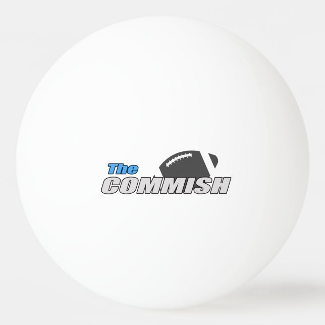 Der Commissions Ping Pong Ball Tischtennisball (Vorderseite)