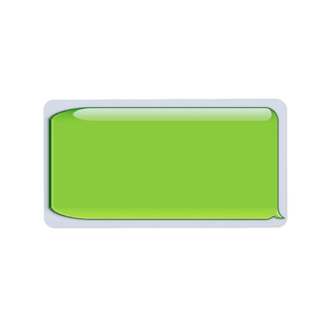DER COMPULVE TEXTER druckt Ihr eigenes Label Adressaufkleber (Vorne)