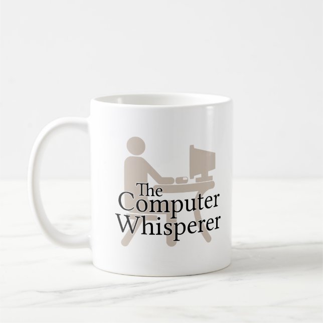 Der ComputerWhisperer Kaffeetasse (Links)