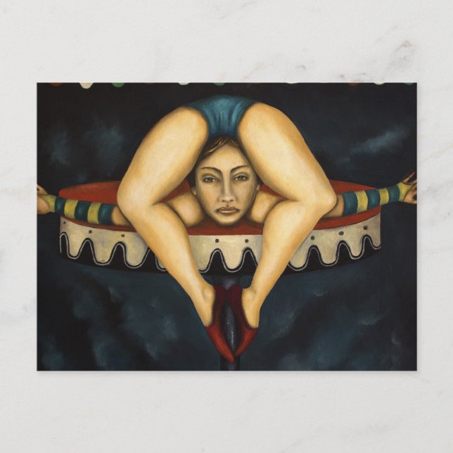 Der Contortionist Postkarte (Vorderseite)