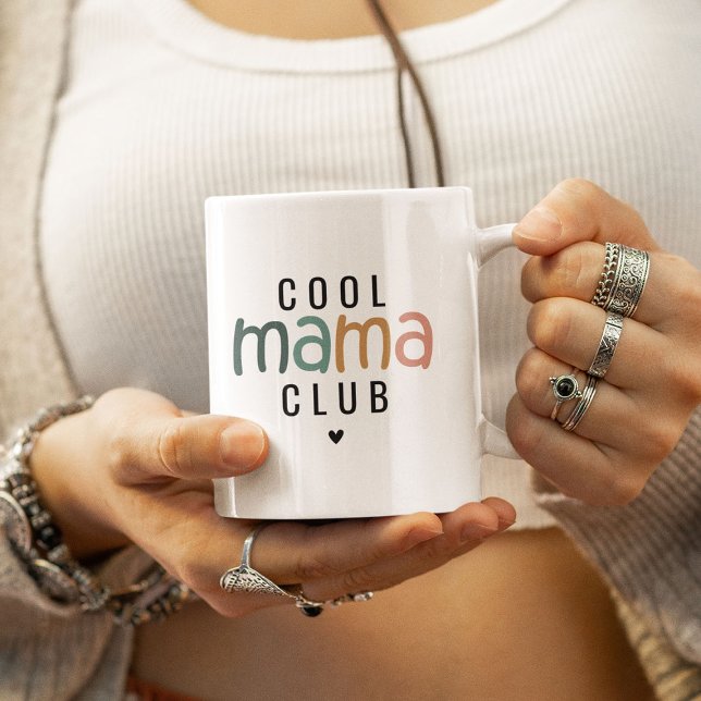 Der Coole Mama Club Kaffeetasse (Von Creator hochgeladen)