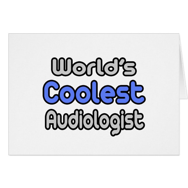 Der Coolste Audiologe der Welt (Vorderseite (Horizontal))