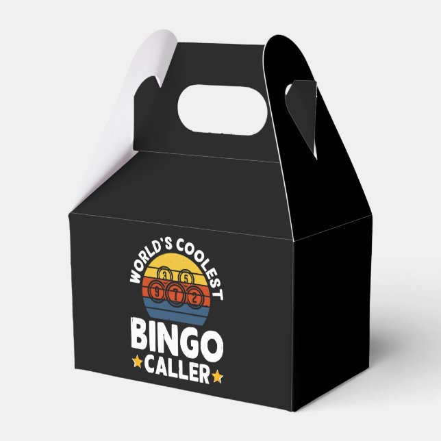 Der Coolste Bingo-Anrufer der Welt Geschenkschachtel (Vorderseite)