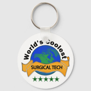 Der coolste chirurgische Tech der Welt Schlüsselanhänger