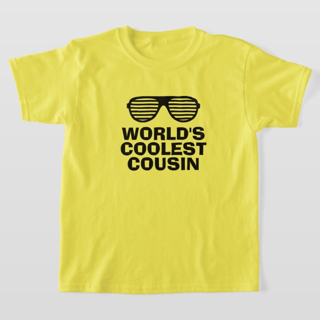 Der Coolste Cousin der Welt, ein lustiges Kind ist T-Shirt (Ablage )
