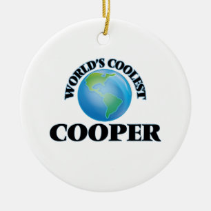 Der coolste Fassbinder der Welt Keramikornament