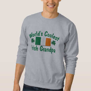 Der coolste irische Großvater der Welt Sweatshirt