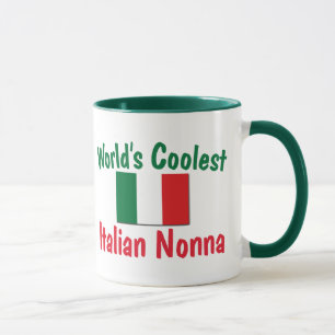 Der coolste Italiener Nonna der Welt Tasse