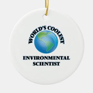 Der coolste Klimawissenschaftler der Welt Keramikornament