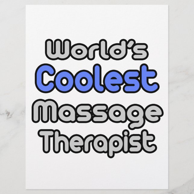 Der Coolste Massagetherapeut der Welt (Vorderseite)