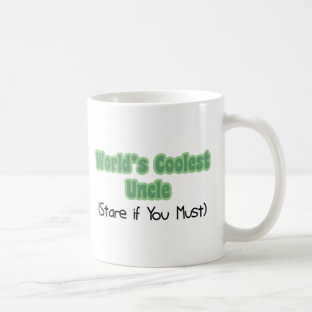 Der coolste Onkel der Welt Kaffeetasse (Rechts)