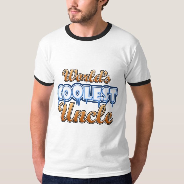 Der coolste Onkel der Welt T-Shirt (Vorderseite)