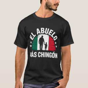 Der coolste Opa Mexikanische Flagge T-Shirt