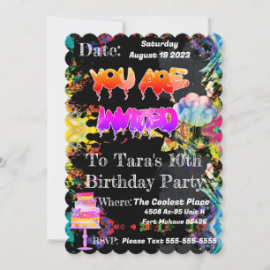 Der Coolste Ort der Personalisierten Einladung