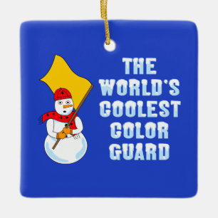 Der Coolstste Farbwächter der Welt Keramikornament