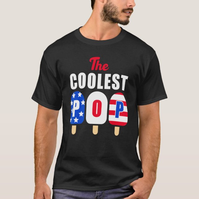 Der Coolstste Pop aller Zeiten Spaß beim Eiskrem T-Shirt (Vorderseite)
