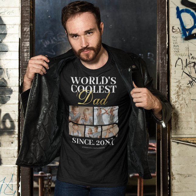 Der Coolstste Vater Foto T - Shirt der Welt (Von Creator hochgeladen)