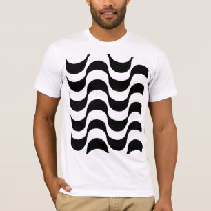 Der Copacabana-Bürgersteig, Rio de Janeiro, Brasil T-Shirt