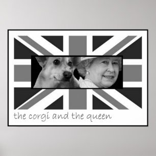 Der Corgi und die Königin Poster