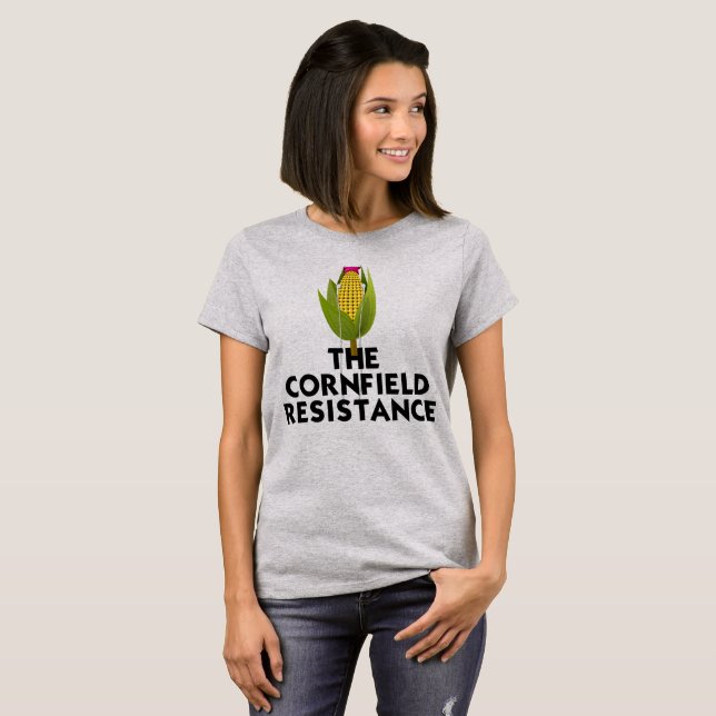 Der cornfield-Widerstand - die farbigen T-Shirts (Vorne ganz)