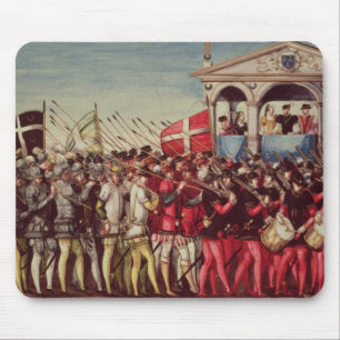 Der Cortege der Schlagzeuger und der Soldaten Mousepad