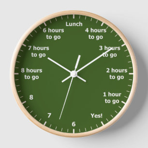Der Countdown für das Grüne Büro verläuft zwischen Uhr