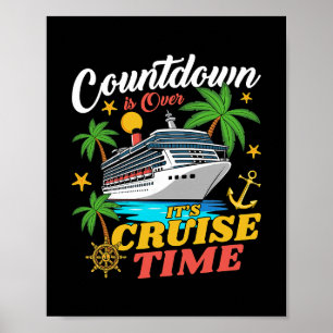 Der Countdown Ist Vorbei Es Ist Kreuzfahrtzeit Fam Poster