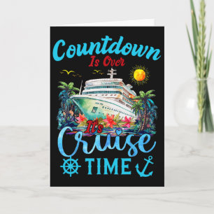 Der Countdown ist vorbei, es ist Kreuzfahrtzeit Mä Karte