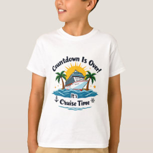 Der Countdown Ist Vorbei Es Ist Kreuzfahrtzeit Män T-Shirt