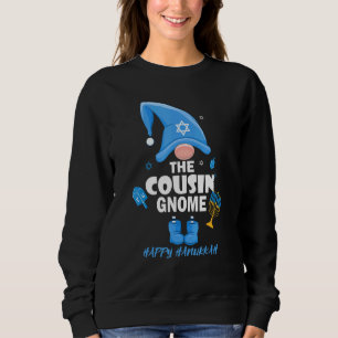 Der Cousin Gnome jüdische Familie passt glücklich Sweatshirt
