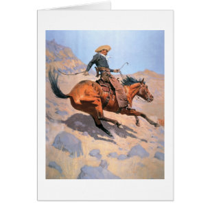 Der Cowboy (Öl auf Leinwand)