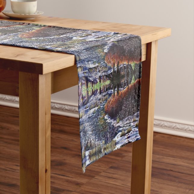 Der Creek Table Runner Kurzer Tischläufer (Beispiel)