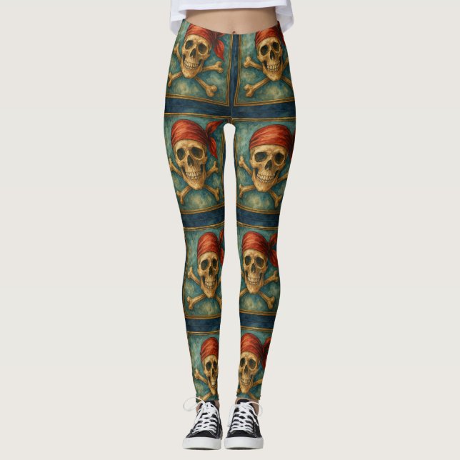 Der Crimson Corsair Leggings (Vorderseite)