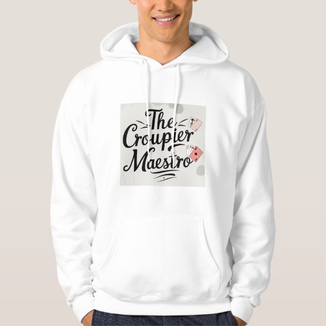 Der Croupier Maestro Hoodie (Vorderseite)