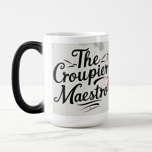 Der Croupier Maestro Verwandlungstasse (Links)